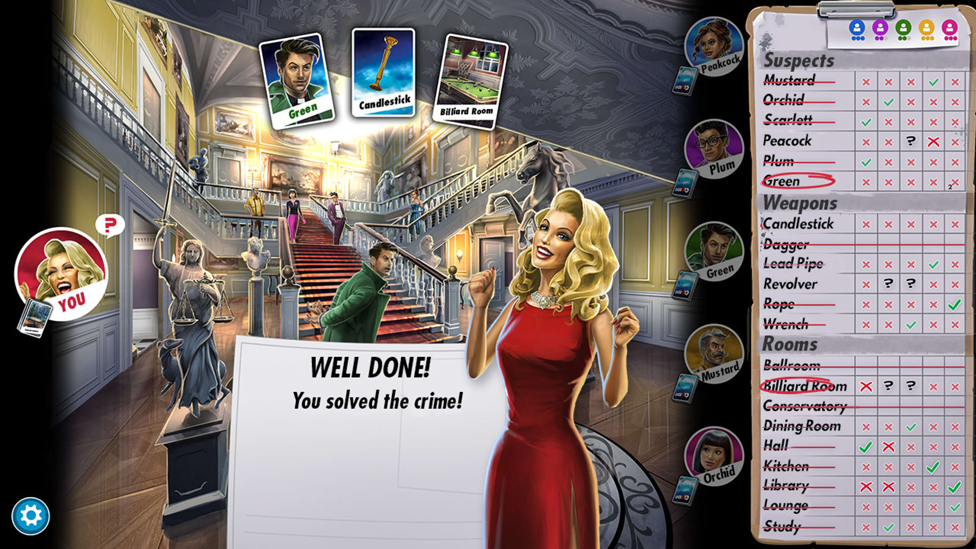 Screenshot for Clue/Cluedo: Classic