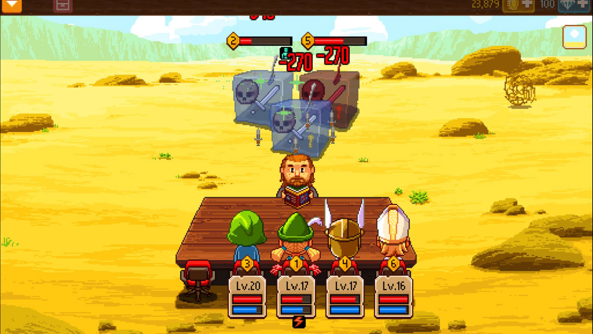 Screenshot for Knights of Pen and Paper II