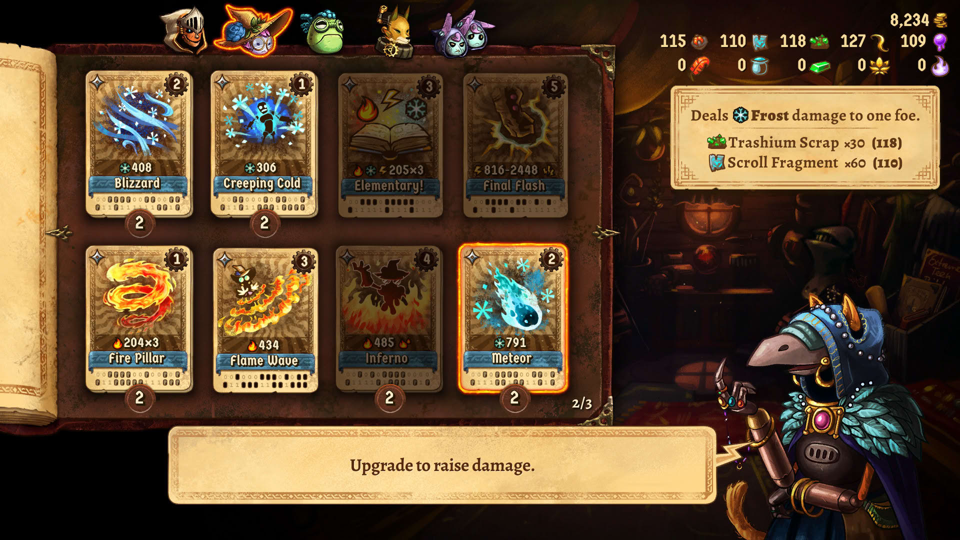 Screenshot for SteamWorld Quest: Hand of Gilgamech