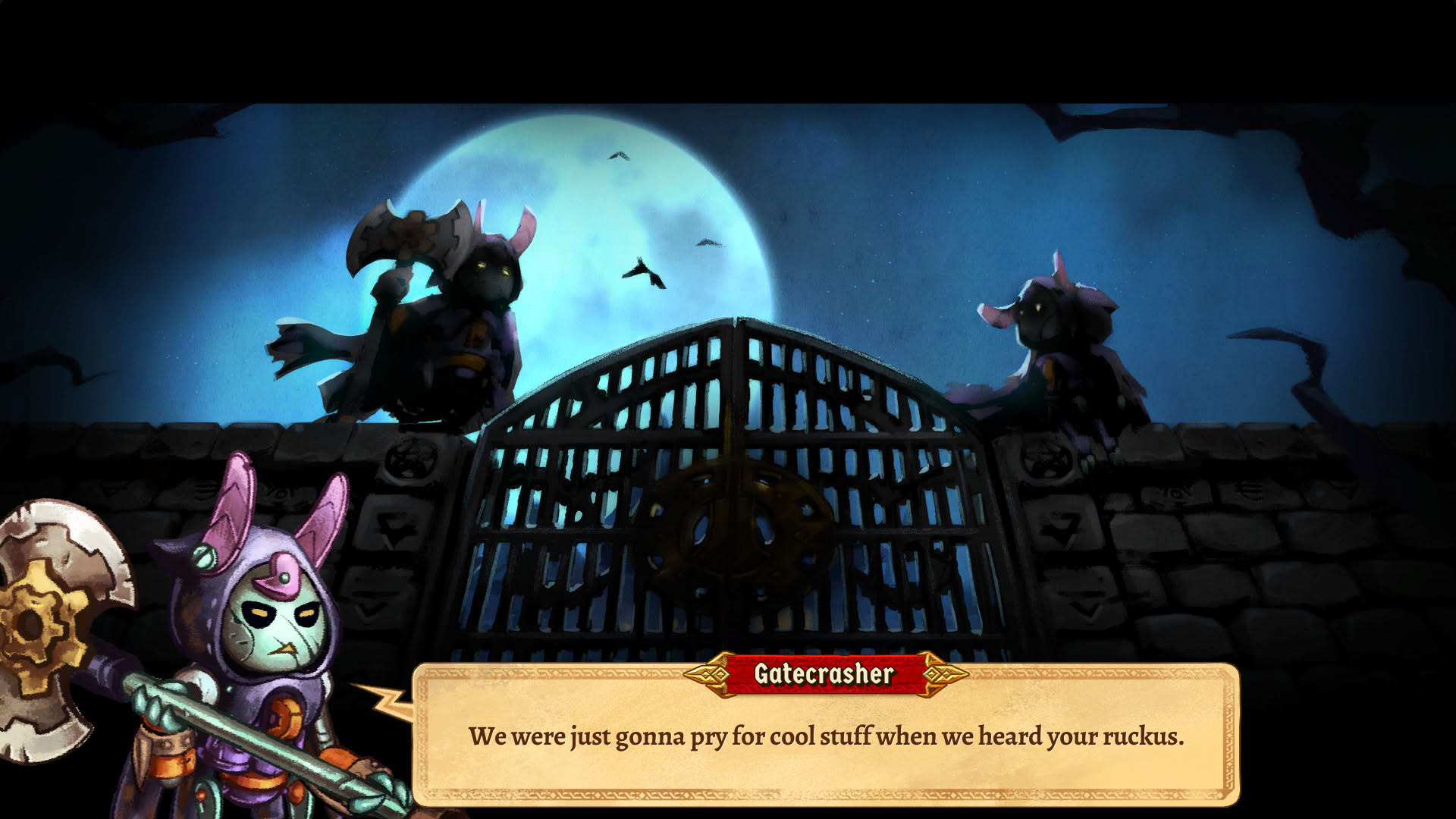 Screenshot for SteamWorld Quest: Hand of Gilgamech