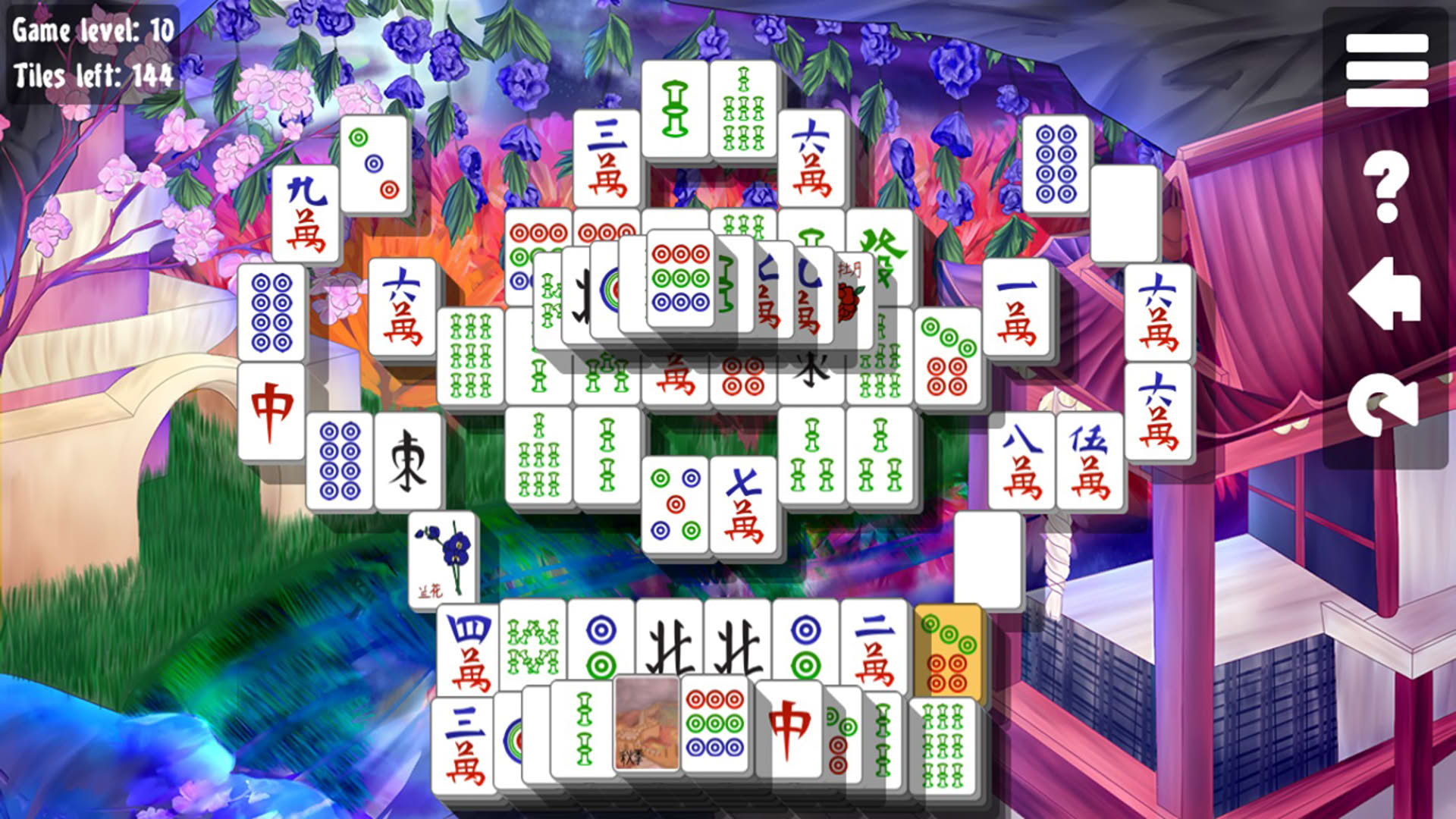 Screenshot for Mahjong Solitaire