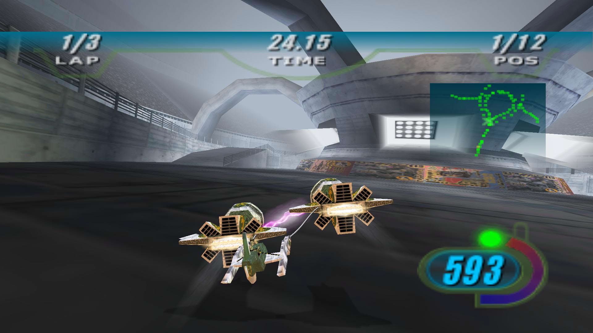 Screenshot for Star Wars: Episode I - Racer