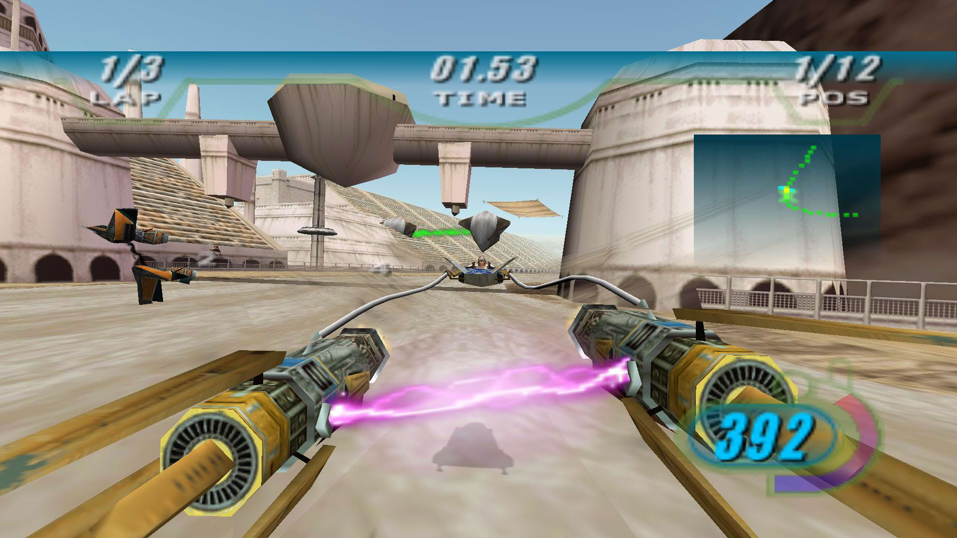 Screenshot for Star Wars: Episode I - Racer