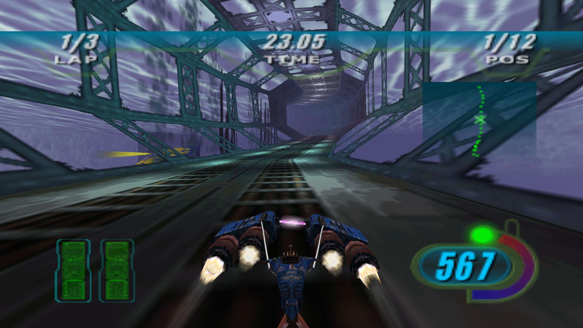 Screenshot for Star Wars: Episode I - Racer