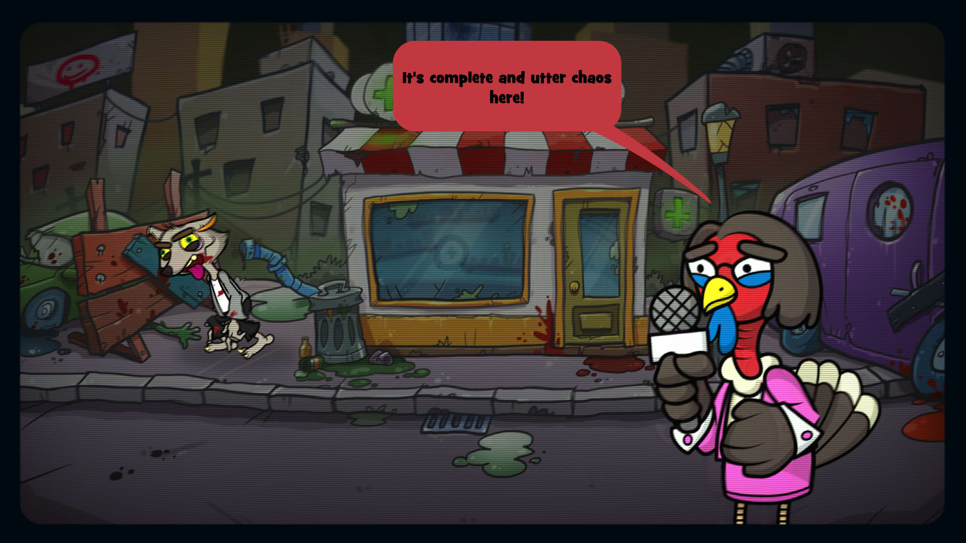 Screenshot for Scheming Through The Zombie Apocalypse: The Beginning