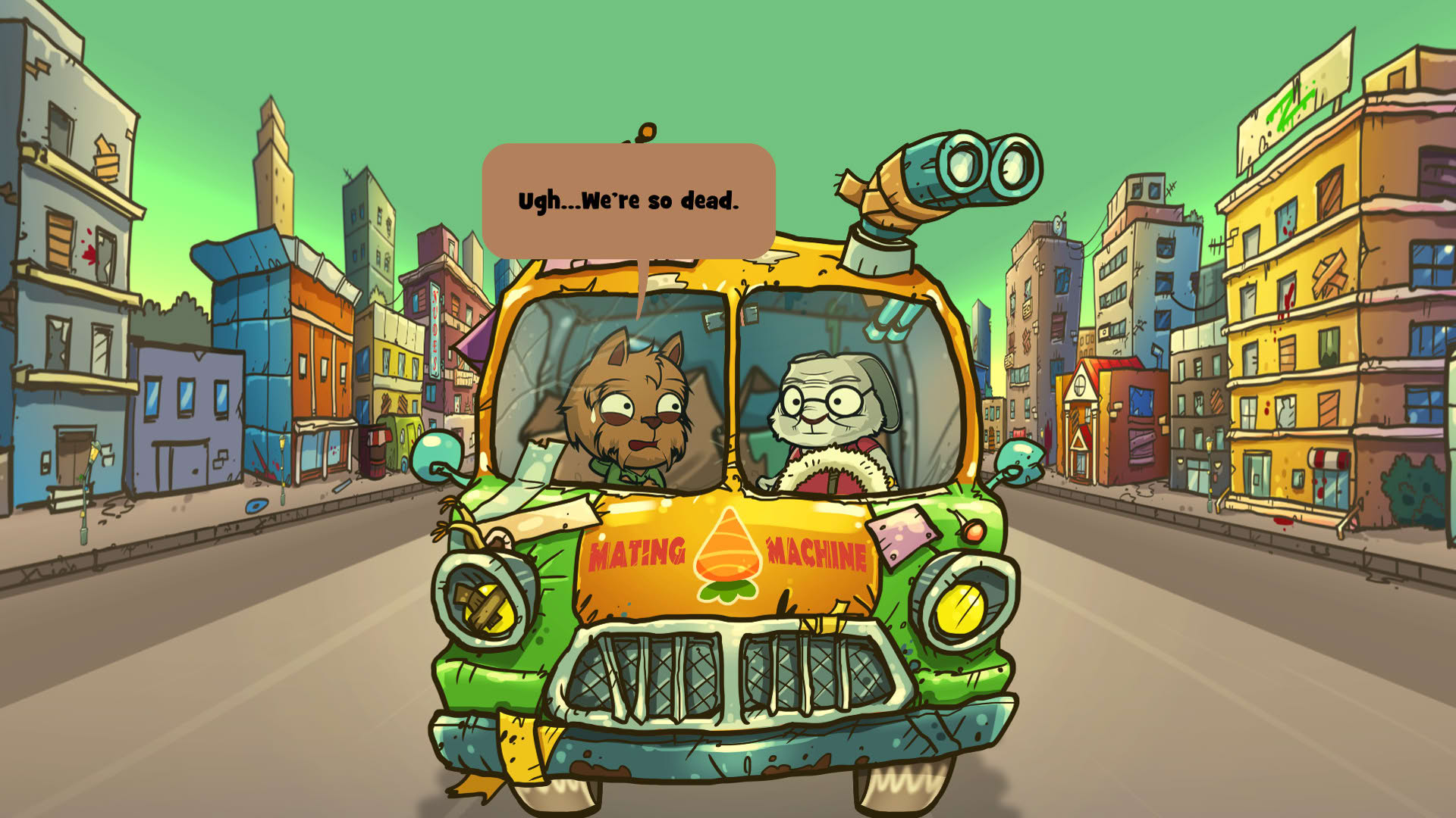 Screenshot for Scheming Through The Zombie Apocalypse: The Beginning