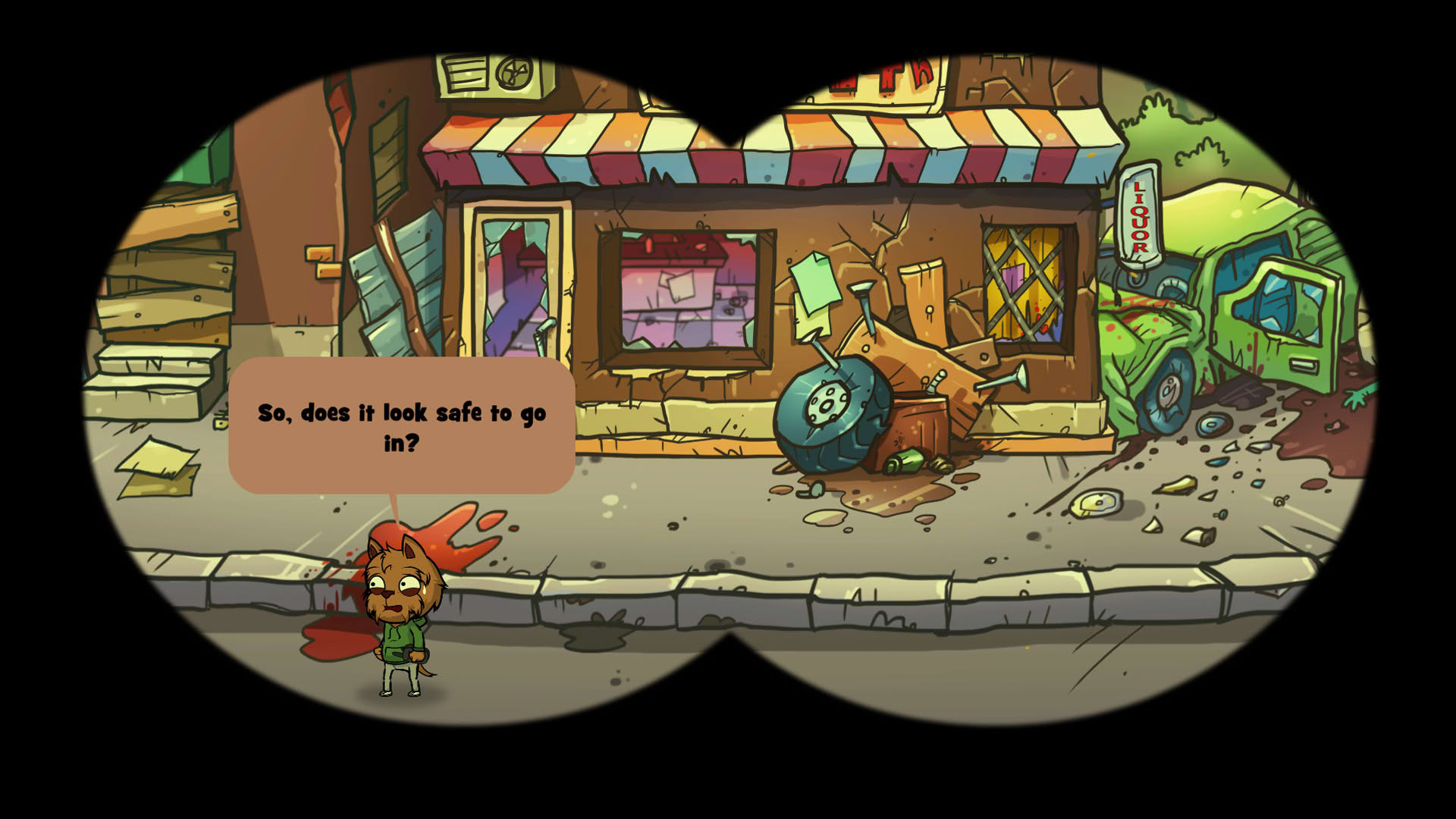 Screenshot for Scheming Through The Zombie Apocalypse: The Beginning