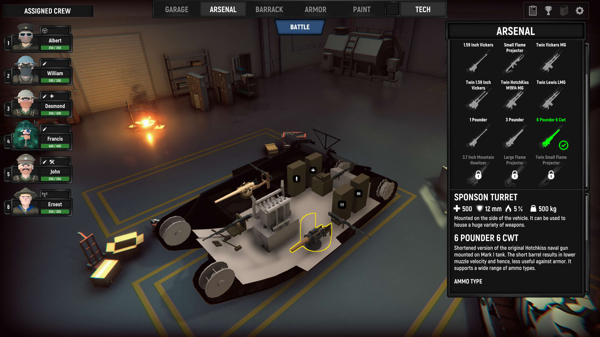 Screenshot for Armored Battle Crew