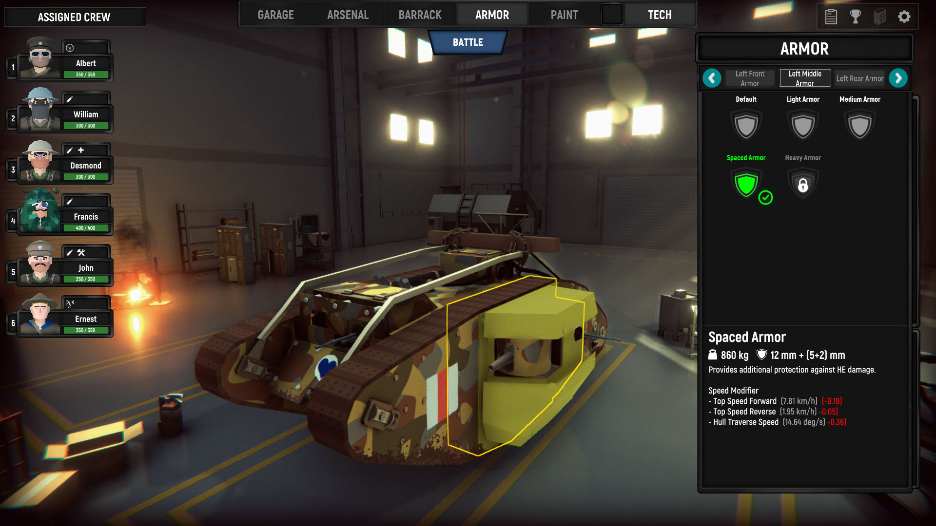 Screenshot for Armored Battle Crew