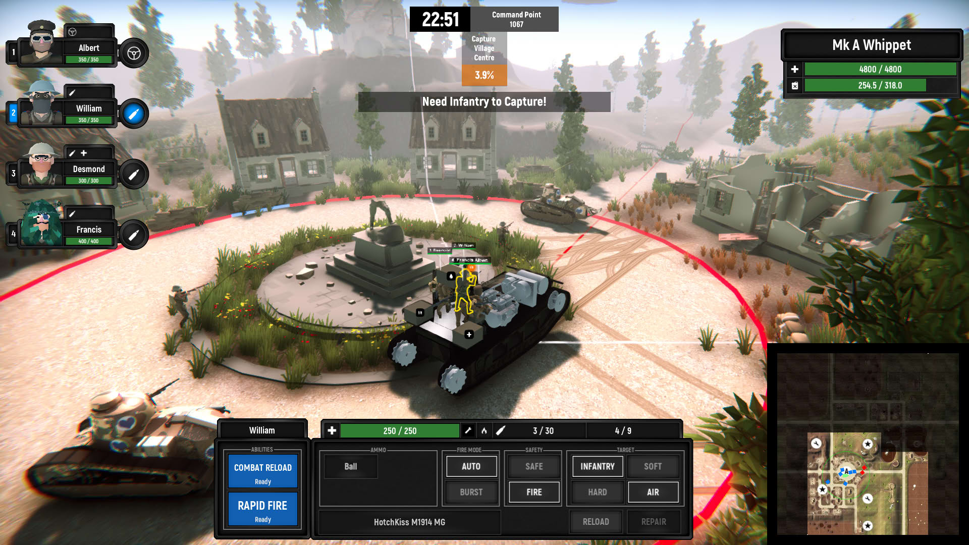 Screenshot for Armored Battle Crew