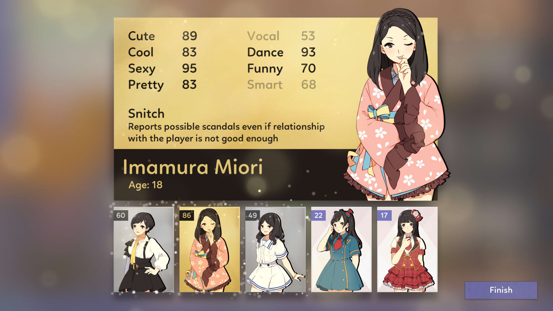 Screenshot for Idol Manager