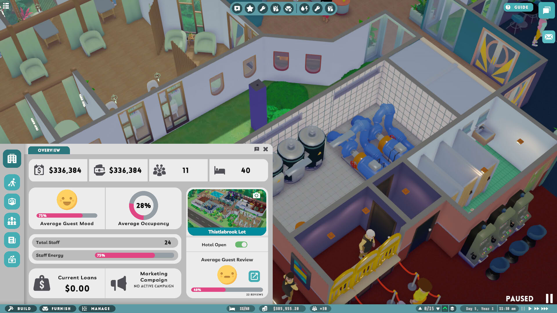 Screenshot for Hotel Magnate