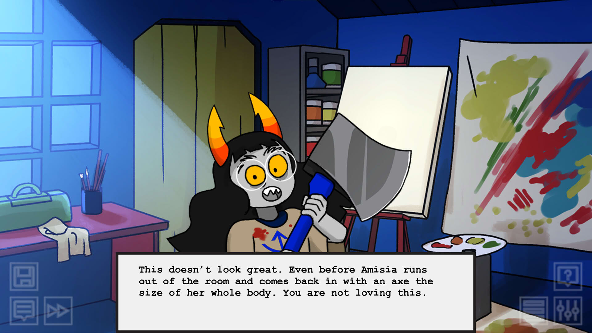 Screenshot for Hiveswap Friendsim