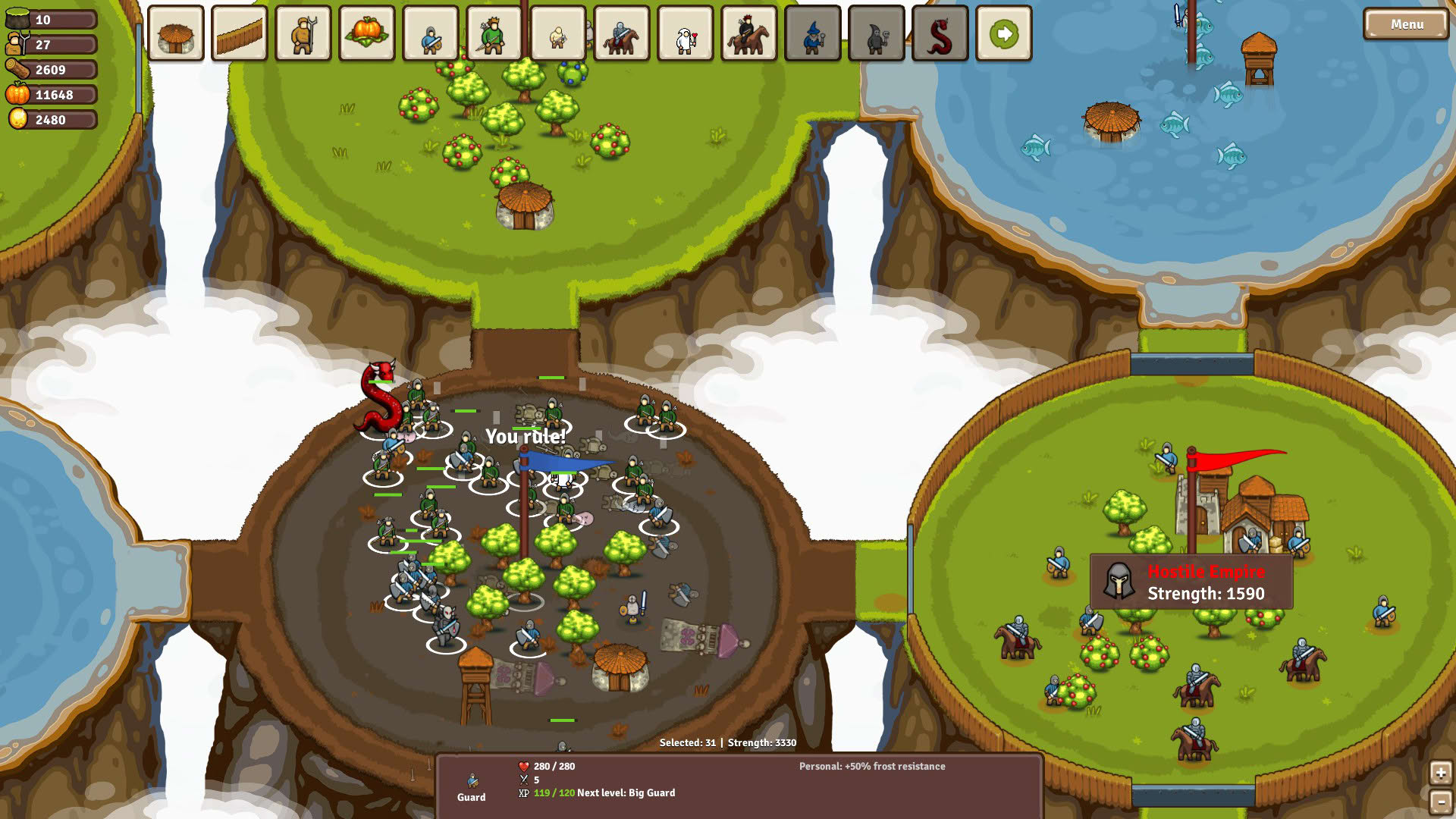 Screenshot for Circle Empires