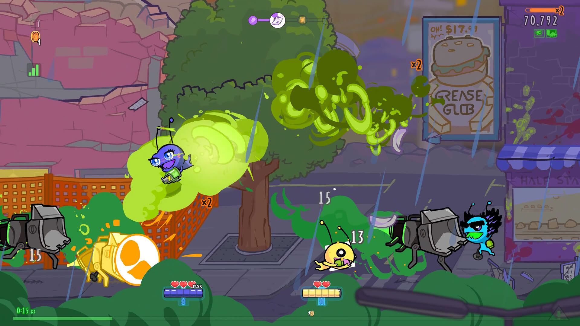 Screenshot for Alien Hominid Invasion