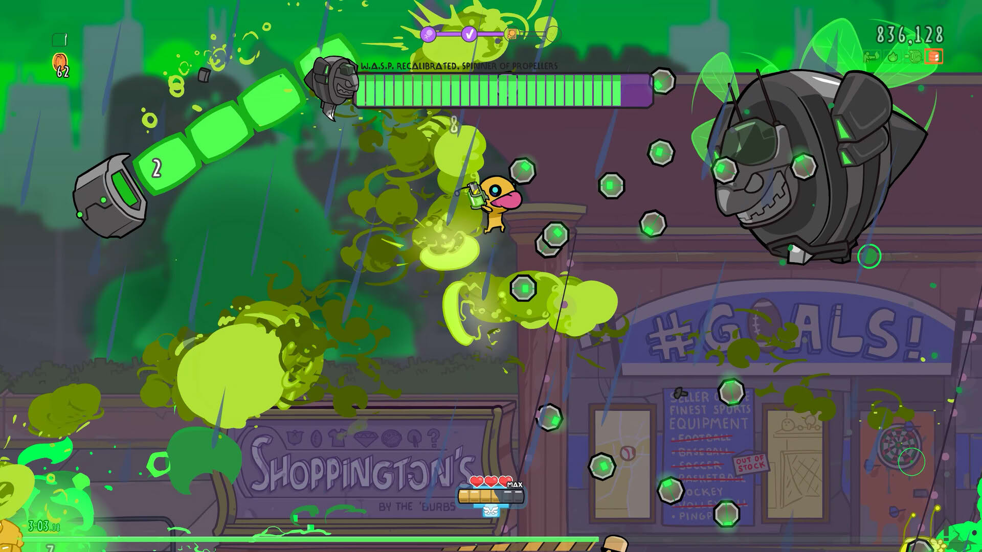 Screenshot for Alien Hominid Invasion