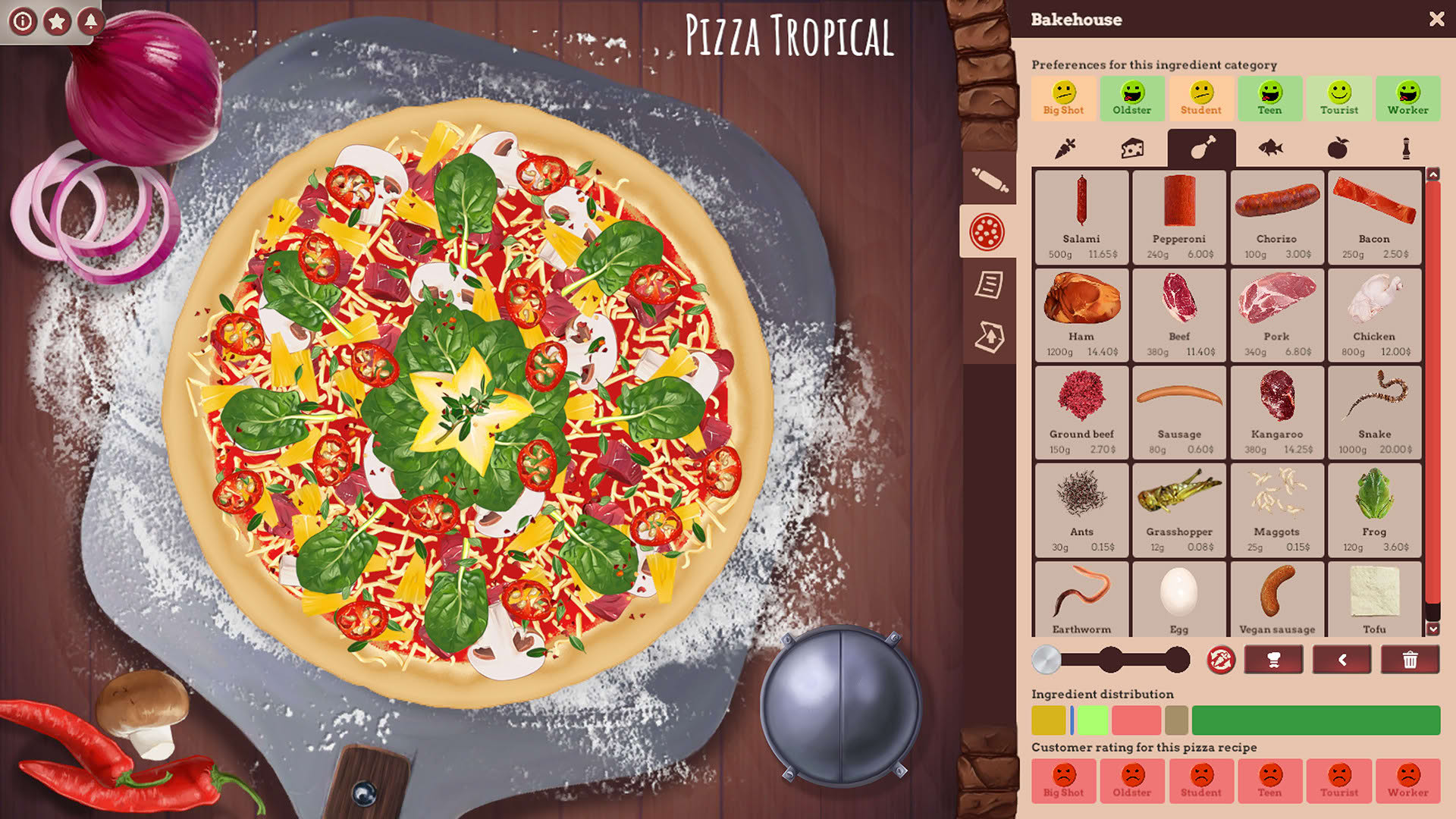 Screenshot for Pizza Connection 3: Pizza Creator