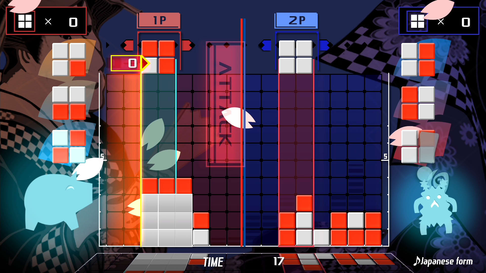 Screenshot for Lumines Remastered