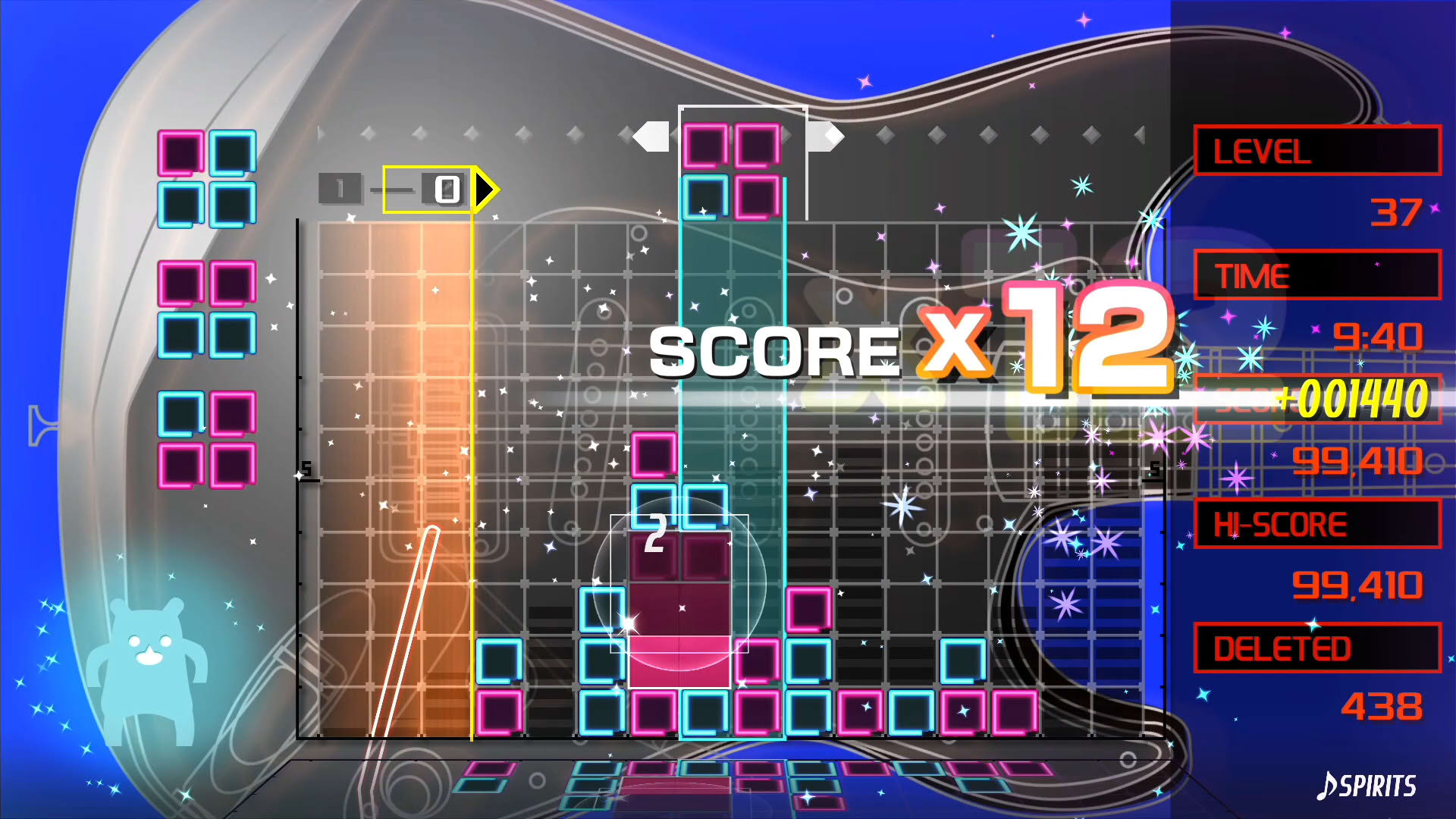Screenshot for Lumines Remastered