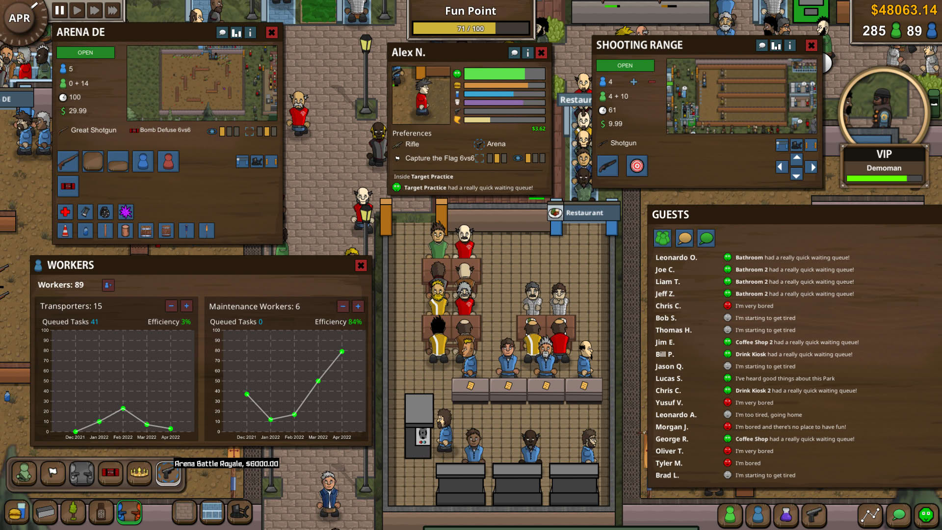 Screenshot for Battle Royale Tycoon