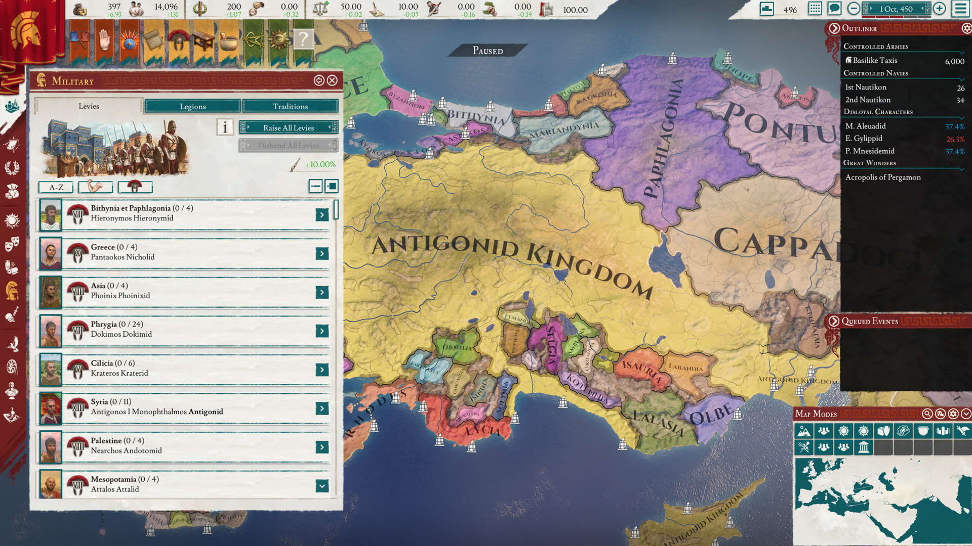 Screenshot for Imperator: Rome