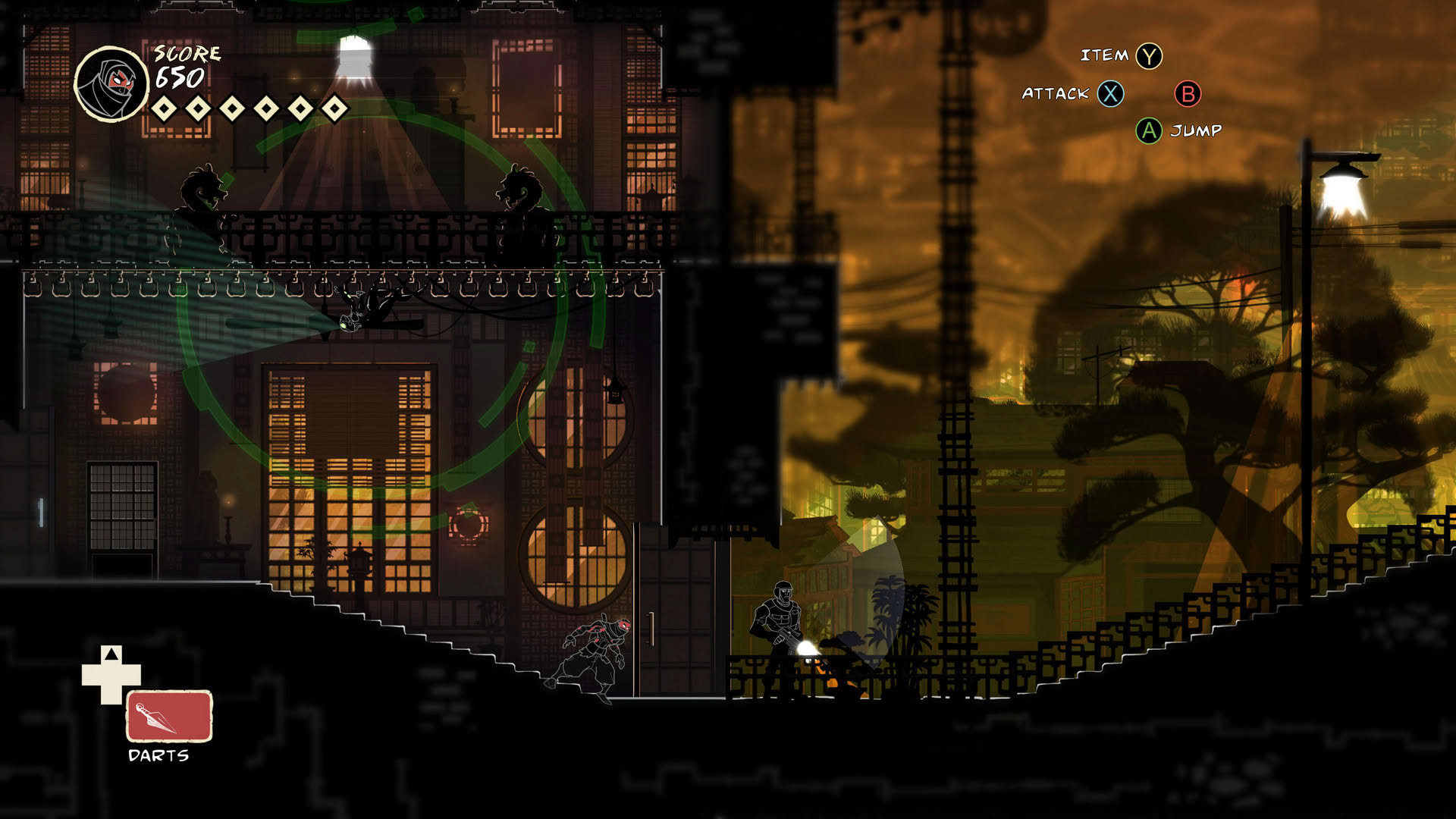 Screenshot for Mark of the Ninja: Remastered