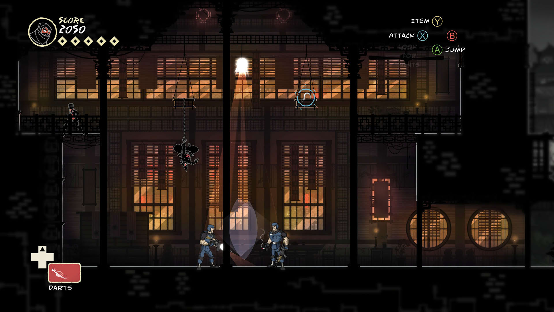 Screenshot for Mark of the Ninja: Remastered