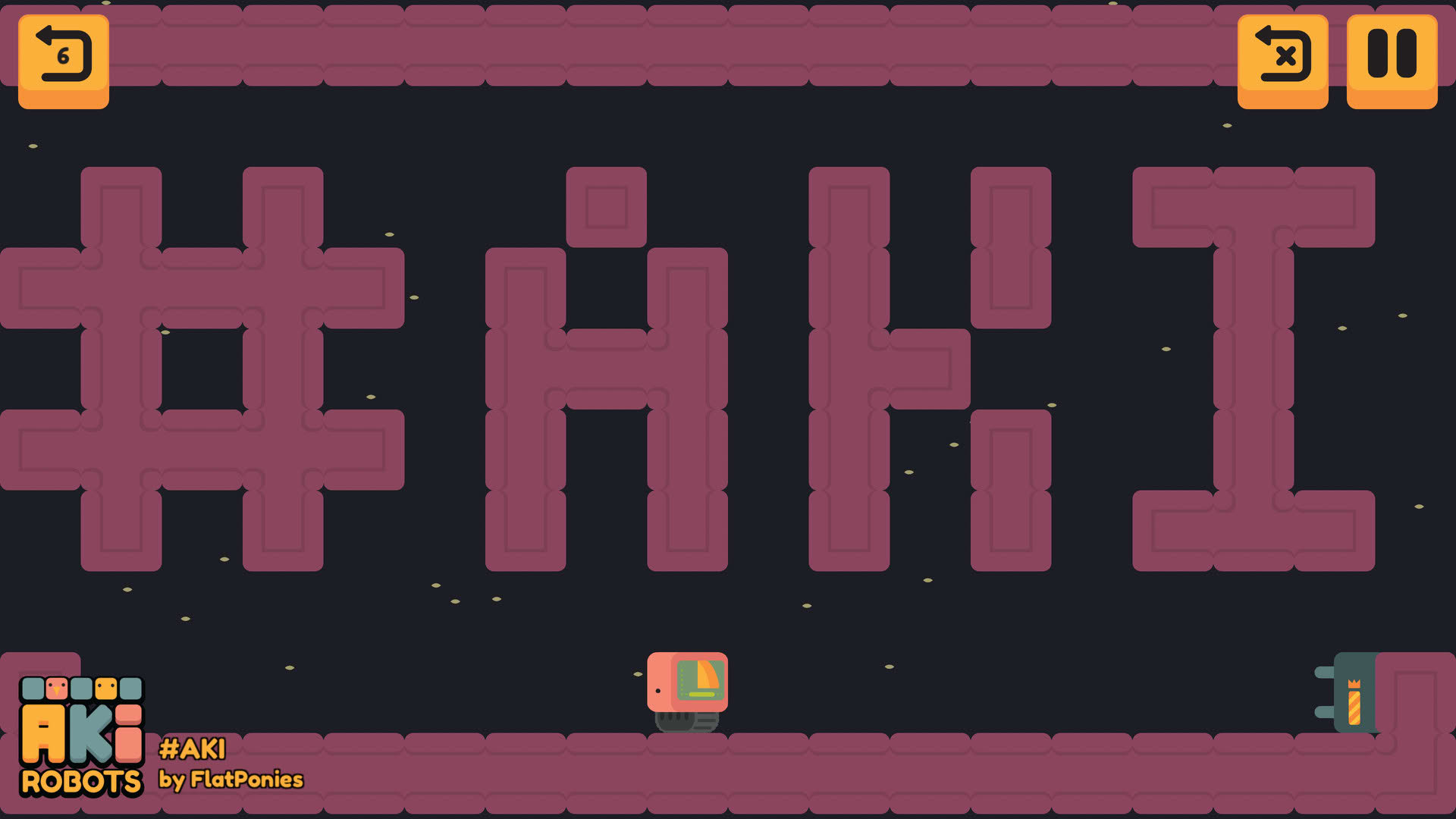 Screenshot for #AkiRobots