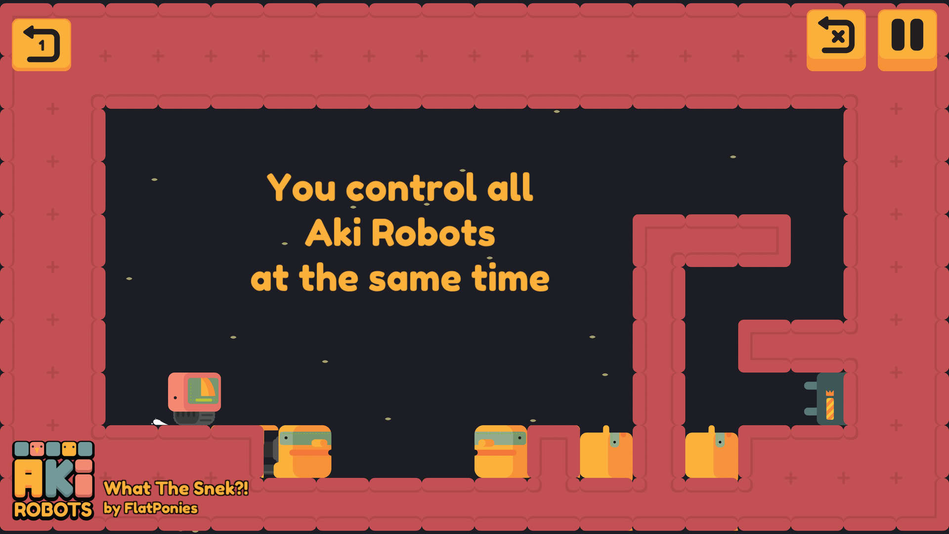 Screenshot for #AkiRobots