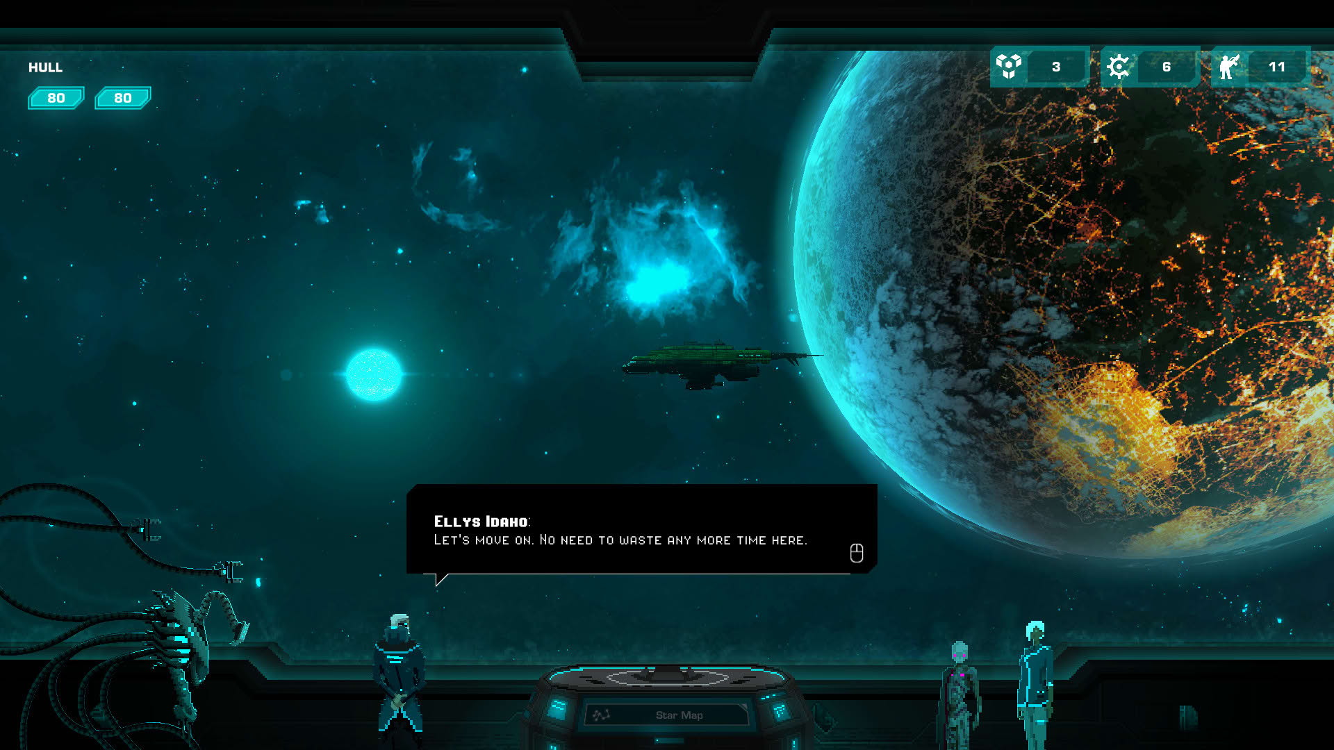 Screenshot for Crying Suns