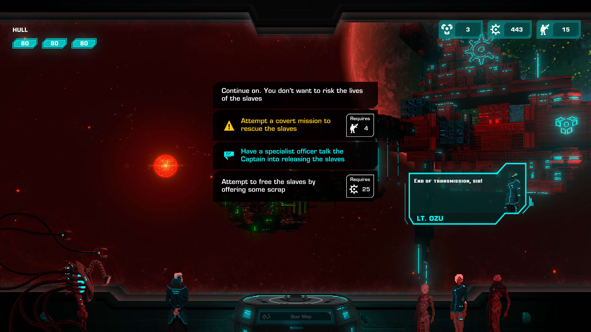 Screenshot for Crying Suns