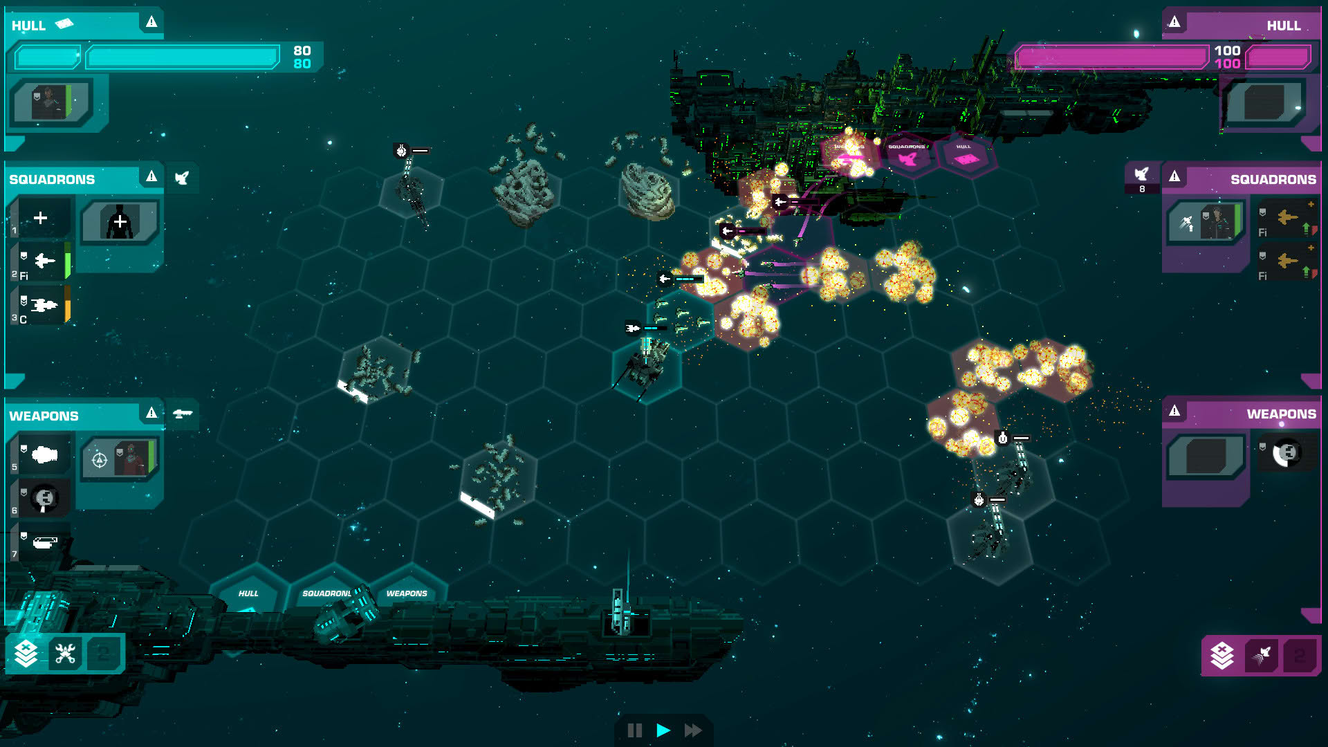 Screenshot for Crying Suns