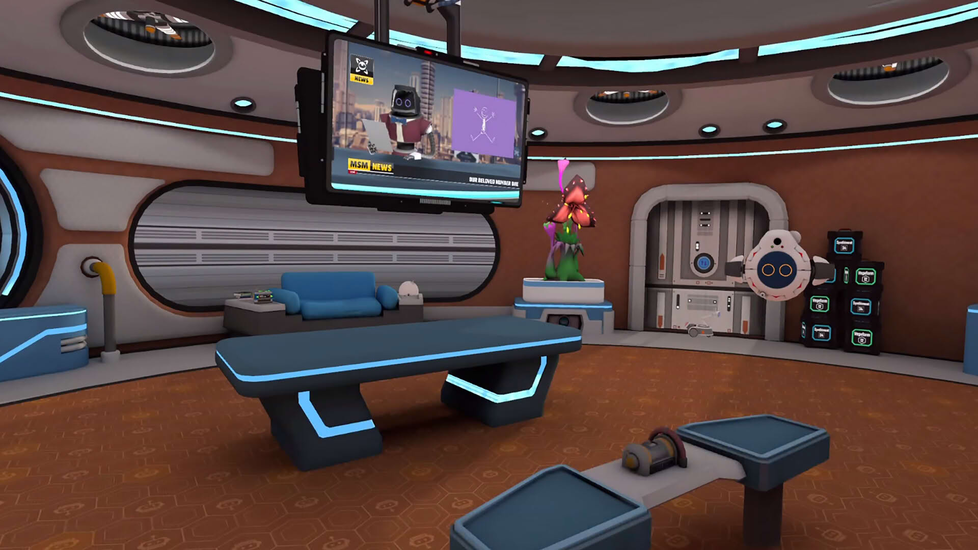 Screenshot for Border Bots VR