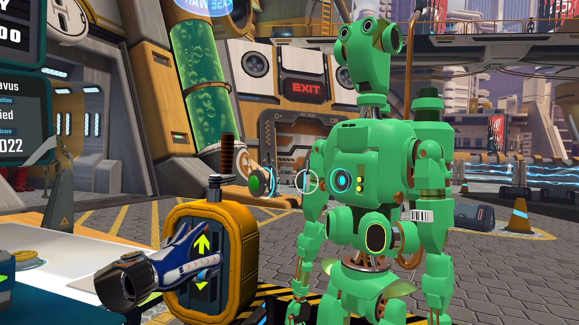 Screenshot for Border Bots VR