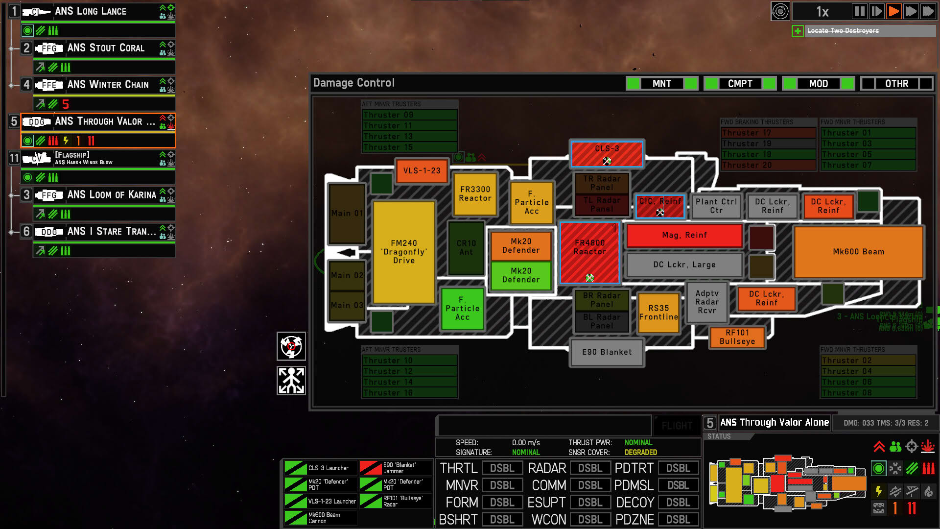 Screenshot for Nebulous: Fleet Command