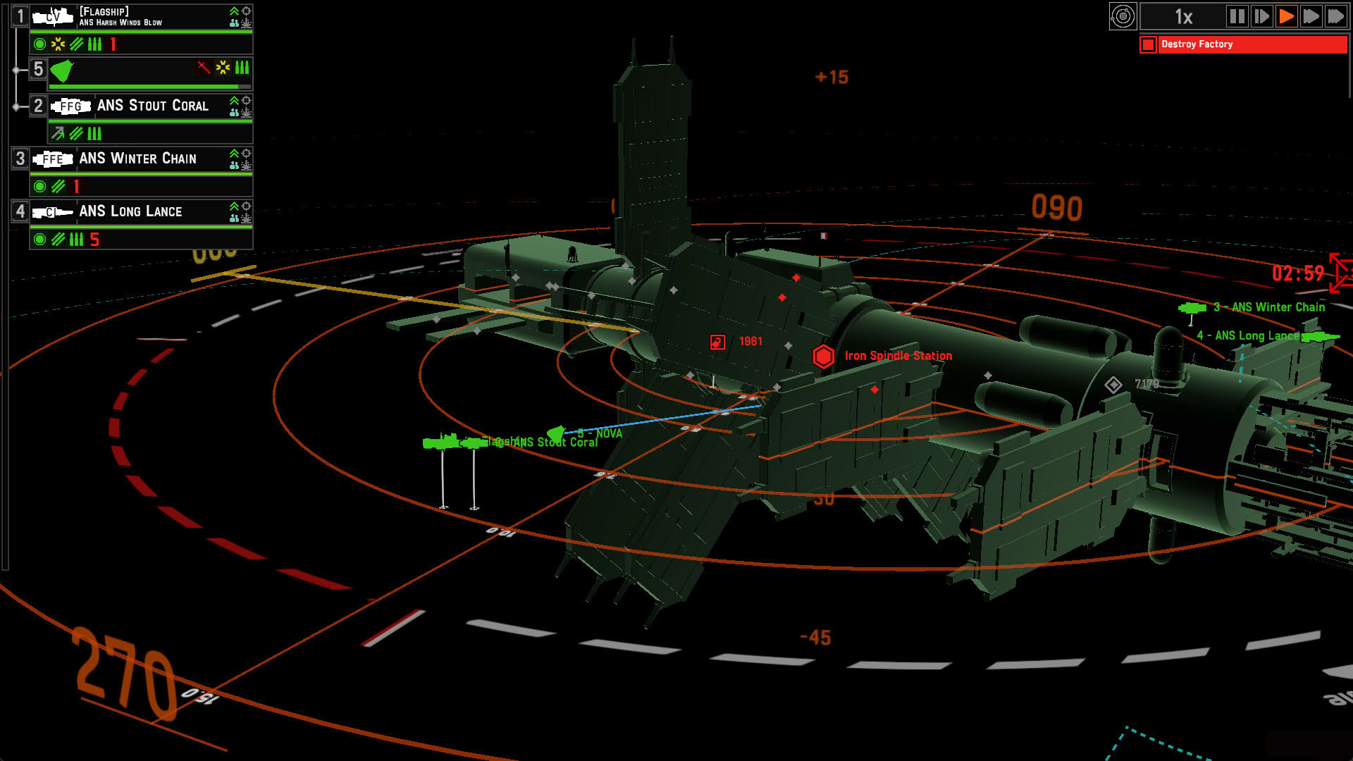 Screenshot for Nebulous: Fleet Command