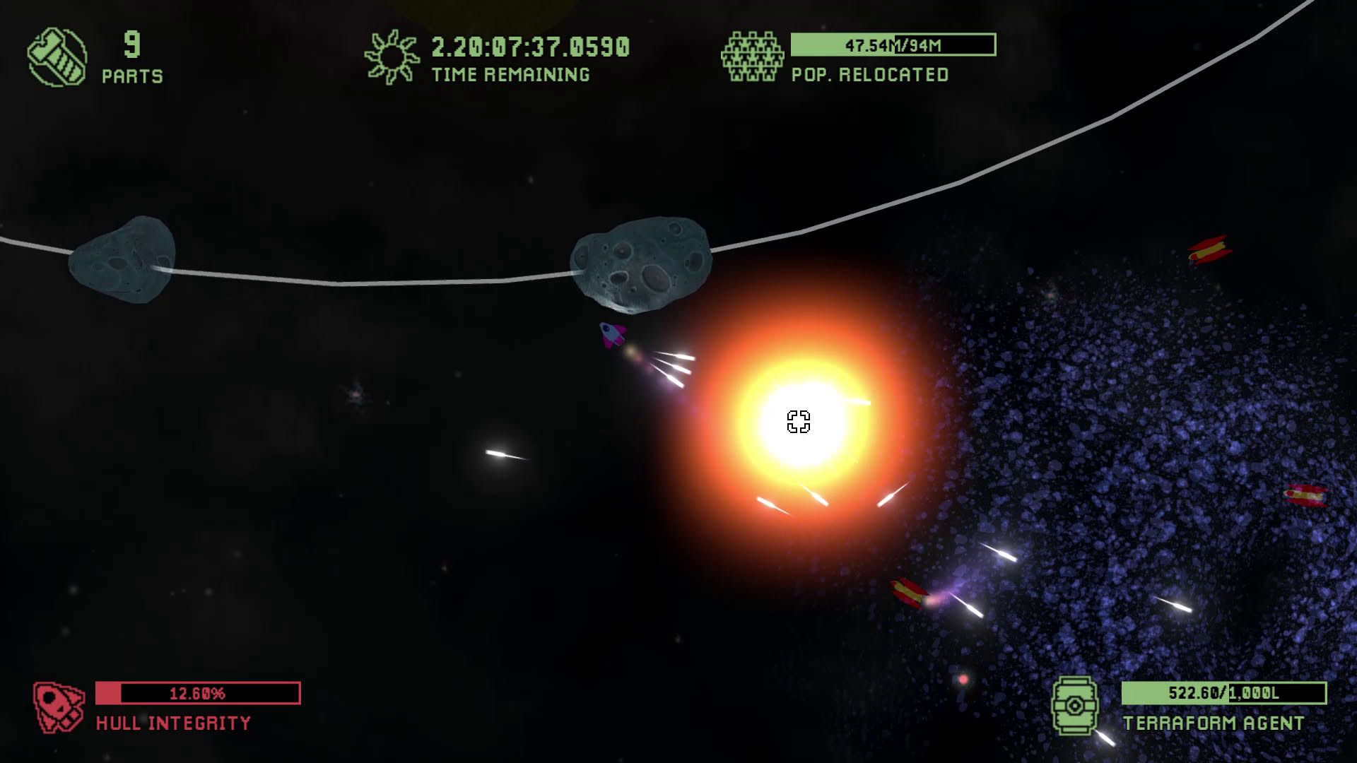 Screenshot for Cosmic Ray
