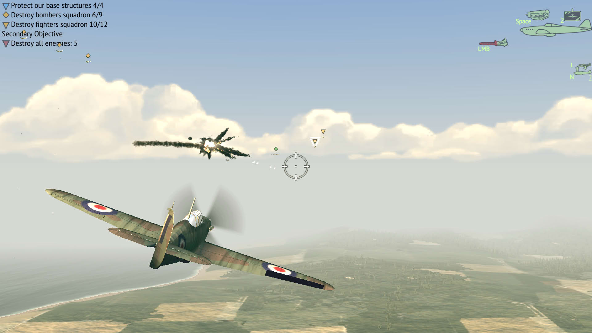 Screenshot for Warplanes: WW2 Dogfight