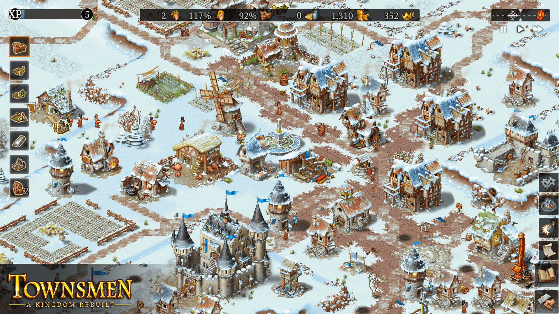 Screenshot for Townsmen: A Kingdom Rebuilt