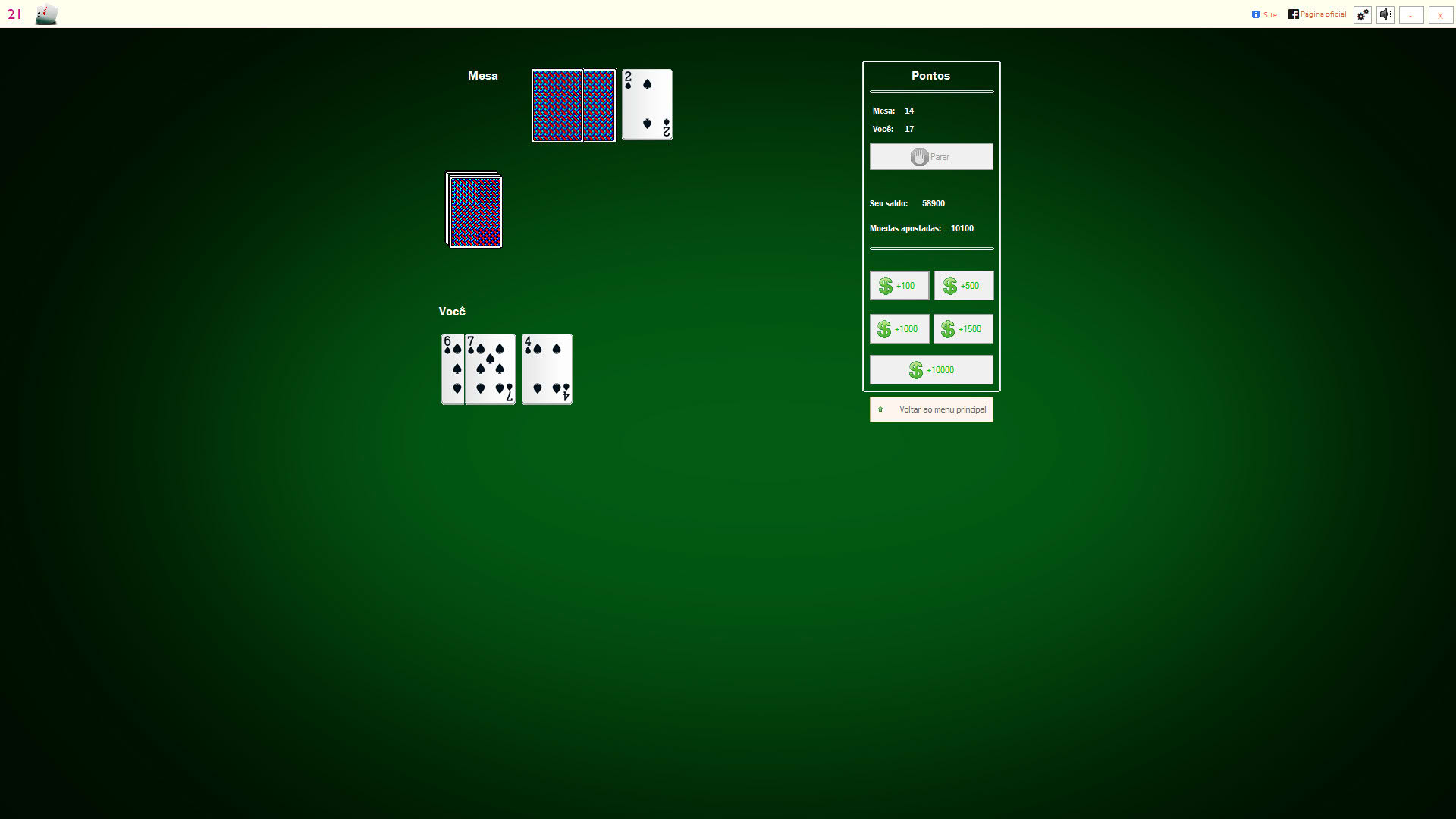 Screenshot for Twenty One