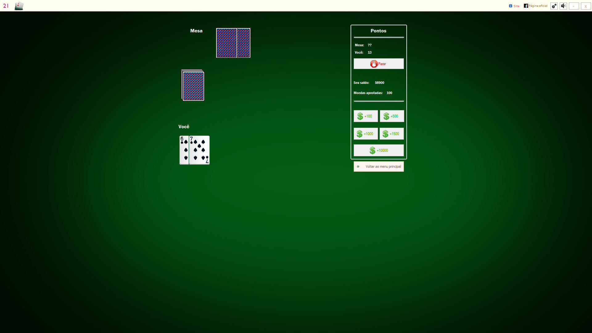 Screenshot for Twenty One