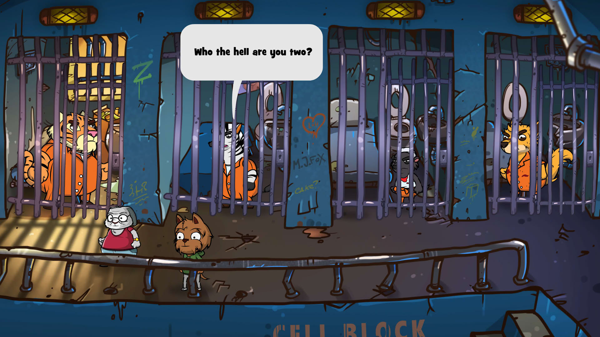Screenshot for Scheming Through the Zombie Apocalypse: Episode 2 - Caged
