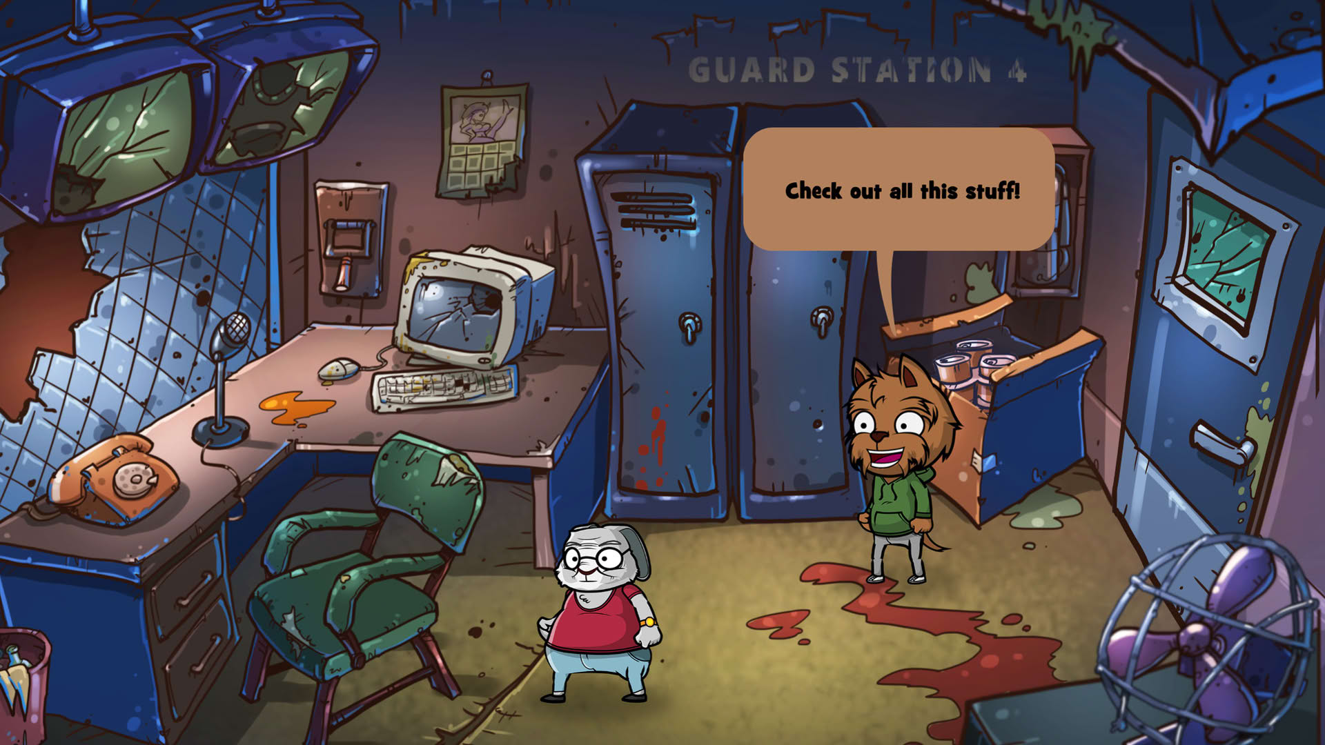 Screenshot for Scheming Through the Zombie Apocalypse: Episode 2 - Caged