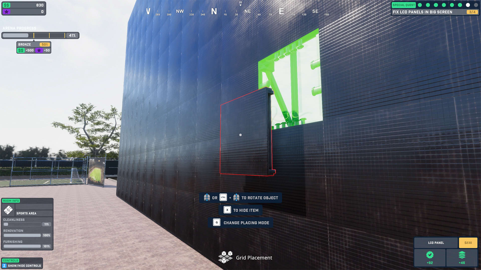 Screenshot for Arena Renovation