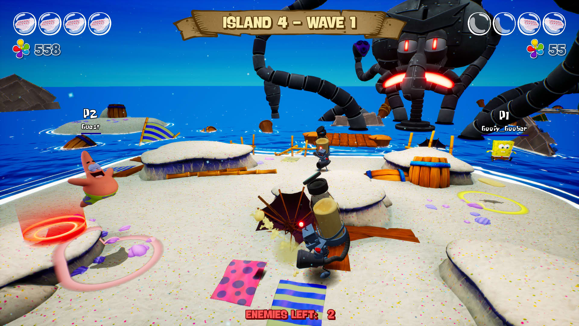 Screenshot for SpongeBob SquarePants: Battle for Bikini Bottom - Rehydrated