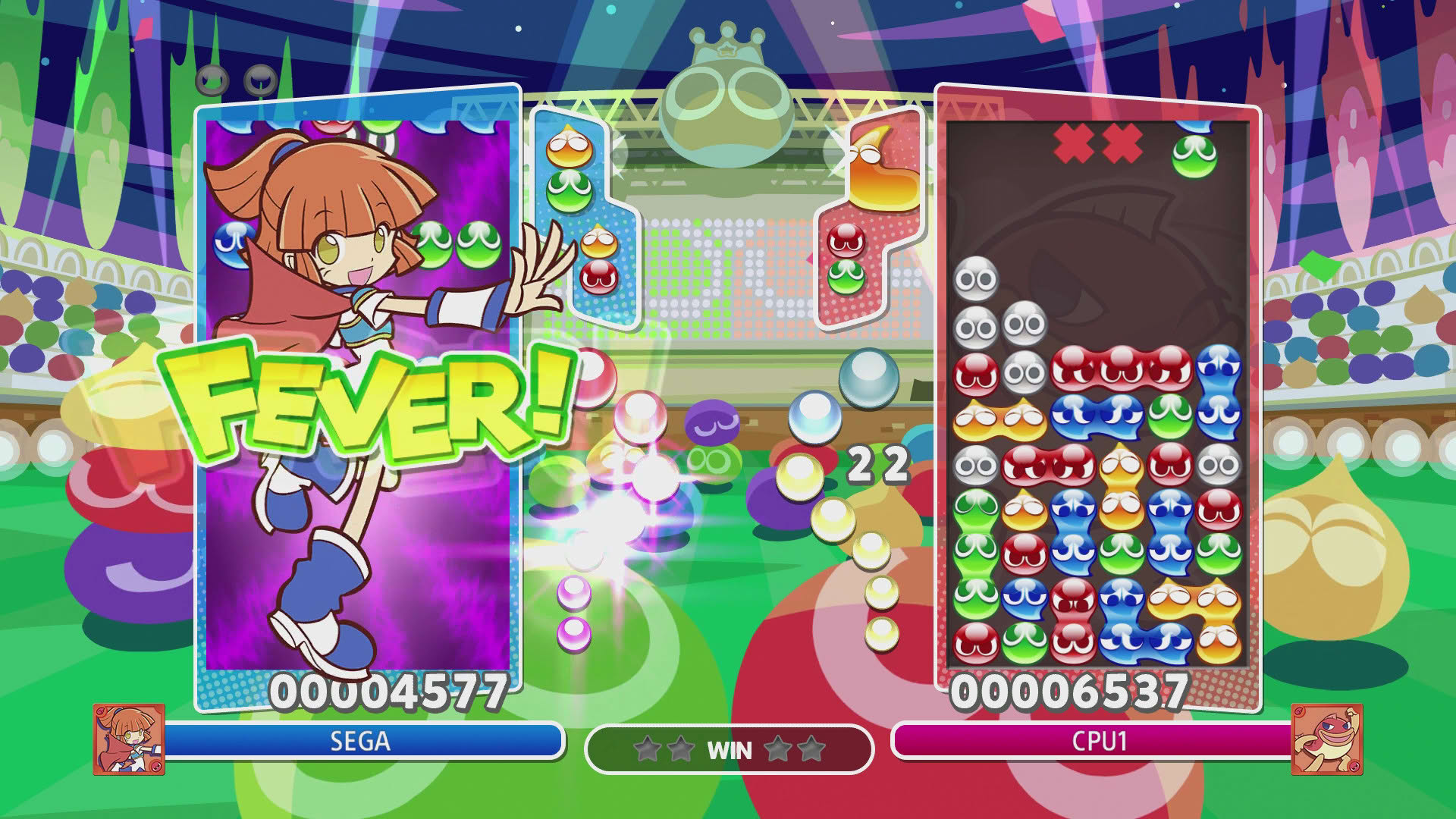 Screenshot for Puyo Puyo Champions