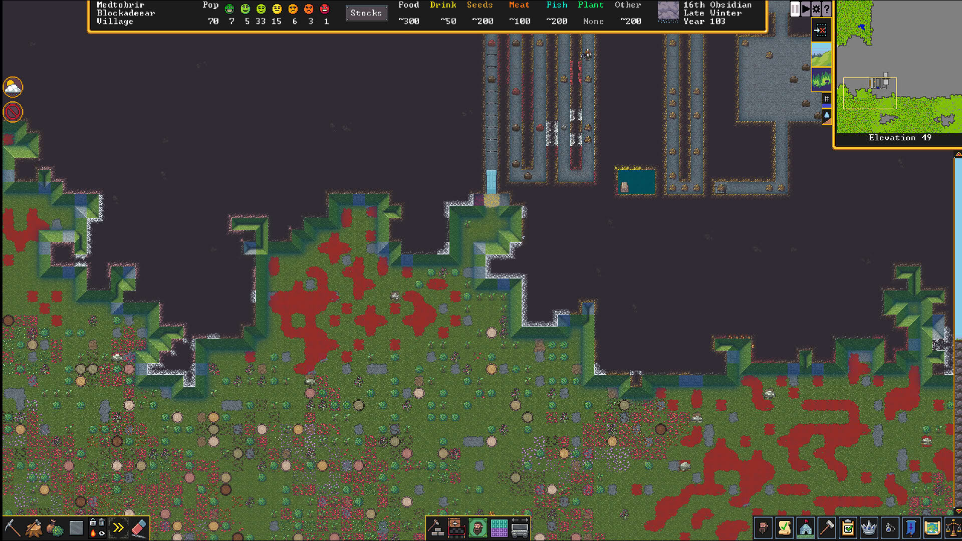 Screenshot for Dwarf Fortress