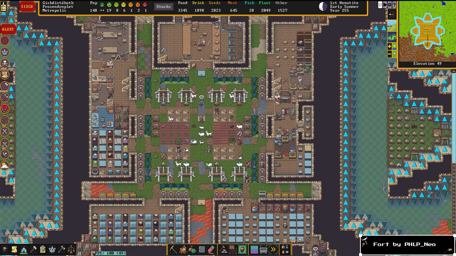 Screenshot for Dwarf Fortress