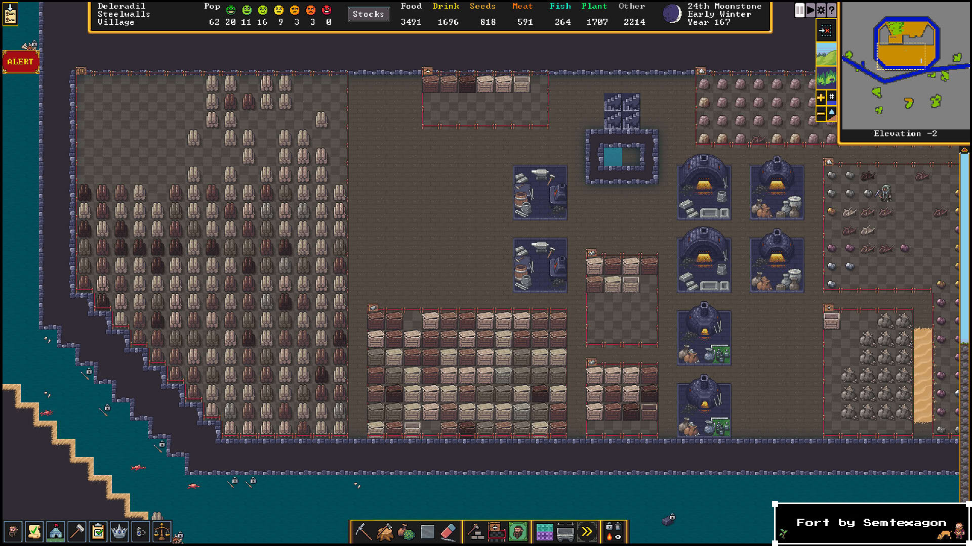 Screenshot for Dwarf Fortress