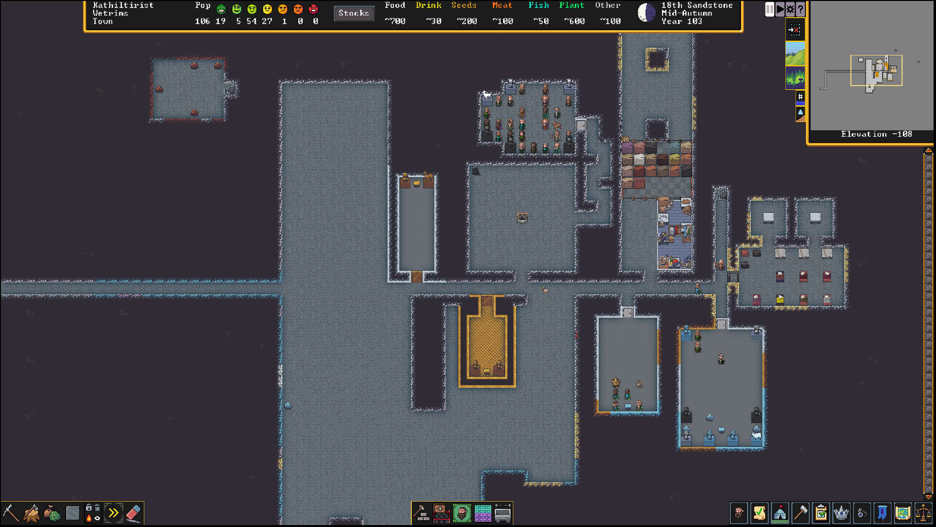 Screenshot for Dwarf Fortress